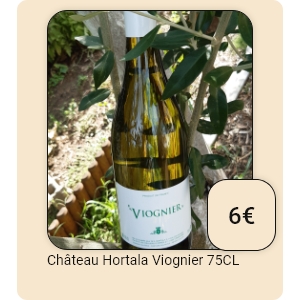 Château Hortala Viognier 75CL